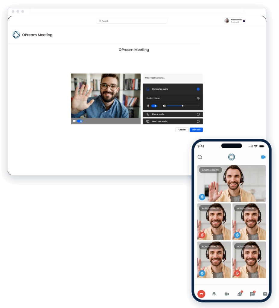 Advanced meeting features